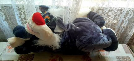 Кот с мышью (новый)