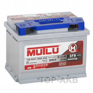 Аккумулятор Mutlu Mega Calcium L2.60.054.A 60 Ач о