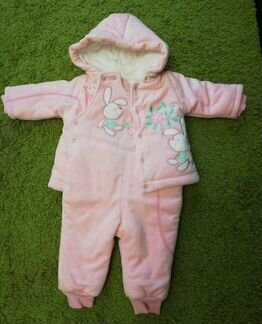 Утепленный комплект, куртка в подарок