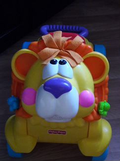 Каталка-ходунки fisher-price лев