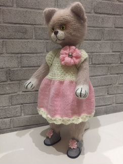 Кошечка из мохера