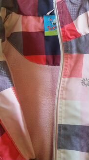 Утепленые ветровки для девочки