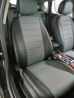 Модельные чехлы Опель Астра J Джей из экокожи