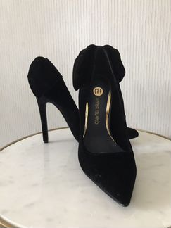Туфли бархатные River Island