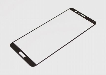 Защитное стекло для Huawei Honor 7X с черной