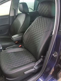 Модельные чехлы Шкода Октавия А5 из экокожи