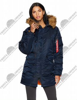 Куртка аляска женская Alpha Industries N-3B W