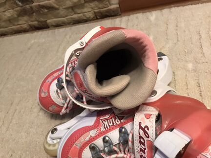 Коньки роликовые Larsen. Ролики детские 26-29р