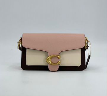 Женская сумка Coach мессенджер цветная кожа новая