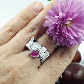 Кольцо с турмалином