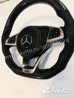 Руль карбоновые для Mercedes Benz G E C class