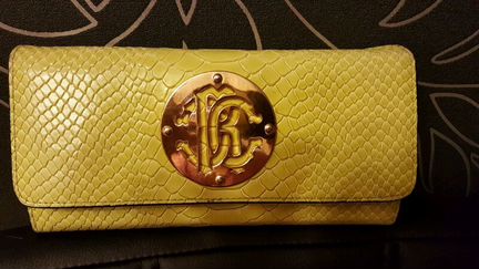Кошелек Roberto Cavalli кожа