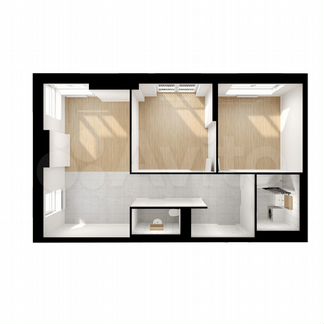 2-к квартира, 60.5 м², 5/13 эт.