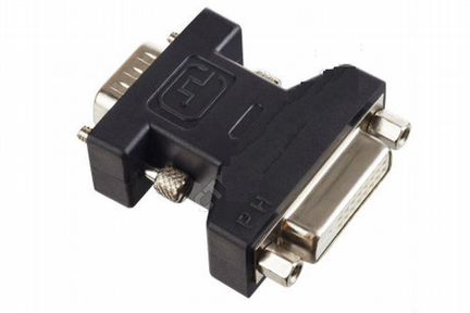 Переходник perfeo VGA svga вилка - DVI-A розетка A