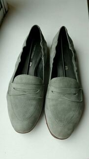 Замшевые мокасины Alberto Fermani