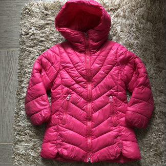 Пальто куртка для девочки на пуху 98 104