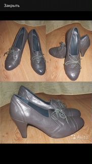 Ботильоны (ботинки/туфли) Zara