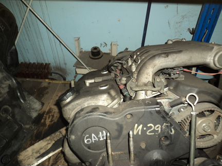 Контрактный б/у двигатель 6A11 MMC Galant E53A