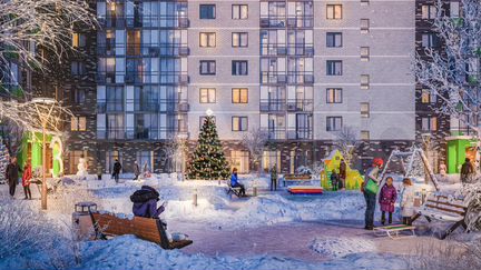 2-к квартира, 54.1 м², 2/12 эт.