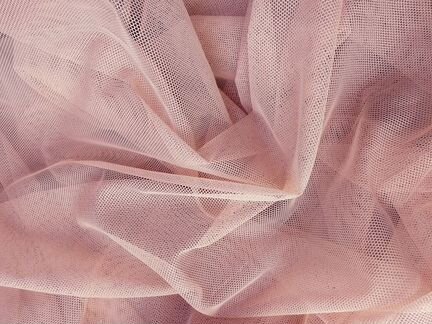 Тюлевая сетка Грек цвет Пудра Н300 см