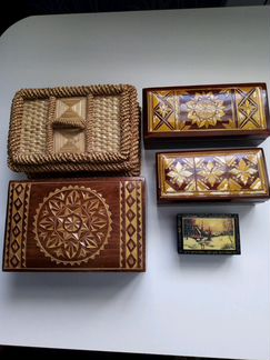 Шкатулки Старинные