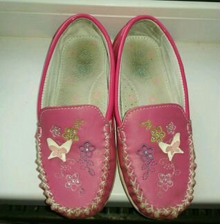 Мокасины для девочки, размер 29