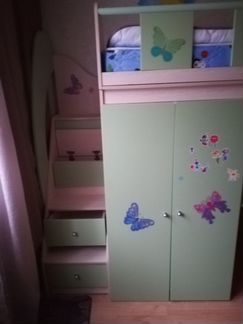 Кровать чердак