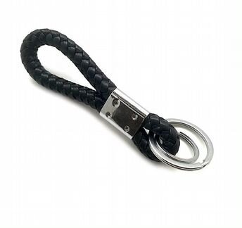 Автомобильный брелок BMW плетенная кожа