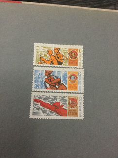 Марки СССР 1968 комплект 4 шт