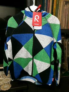 Толстовка флисовая Reima 110 р.Patchwork526301