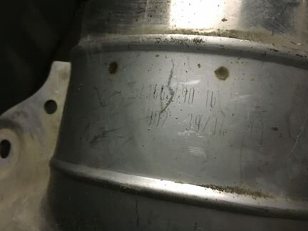 Насадка глушителя мерседес 166 AMG 63