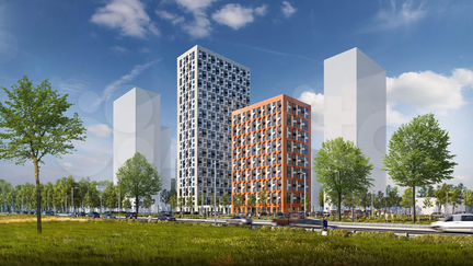 1-к квартира, 44 м², 32/33 эт.