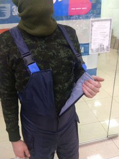 Спецодежда. Полукомбенезон рабочий. Зима (Оксфорд)