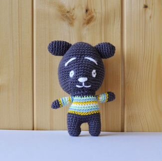 Вязанная игрушка, мягкая игрушка