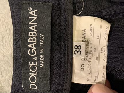 Брюки Dolce Gabbana оригинальные