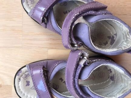 Сандали босоножки нат кожа 23 размер