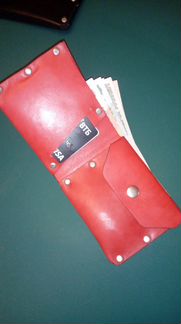 Кожаный кошелек 