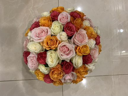 Букет из 51 розы