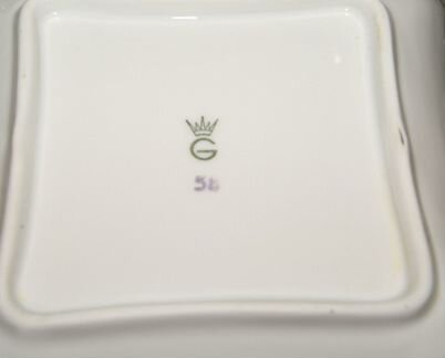 Салатник фарфор мейсоновский букет германия