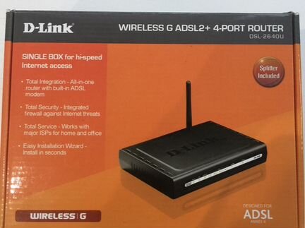 D-link роутер