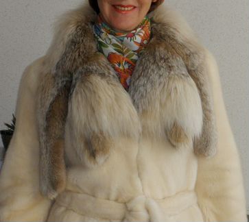 Норковая шуба Saga Mink р.46 Греция