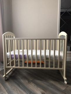Детская кроватка Papaloni Джованни качалка 120х60