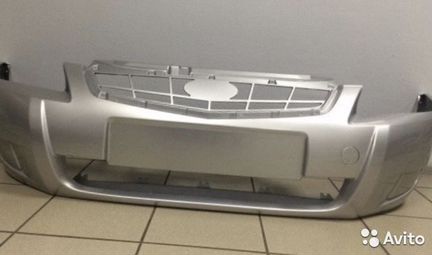 Бампер Лада Приора 2 SE в цвет Серебро
