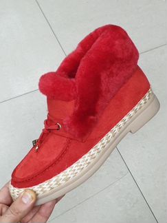 Меховые полуботиночки