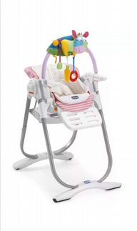 Стульчик chicco polly magic cherry