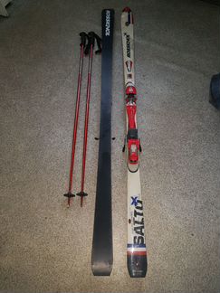 Горные лыжи Rossignol Salto с ботинками Lange(43р)