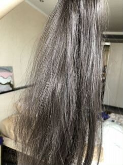 Искусственные волосы на заколках