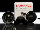 Samyang 12mm f2.0 MFT 4/3 olympus