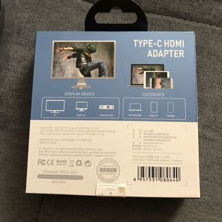 Hoco Premium USB-C кабель на 4K hdmi