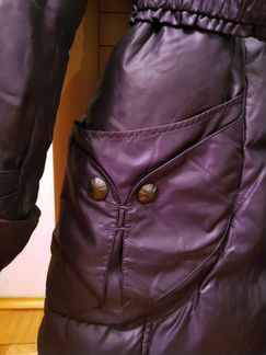 Пуховик на девочку очень теплый